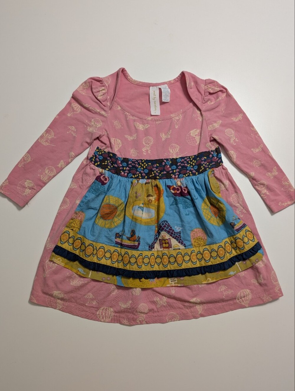 Matilda Jane Dress Paint by Numbers Lily Pad Damsel Apron Dress